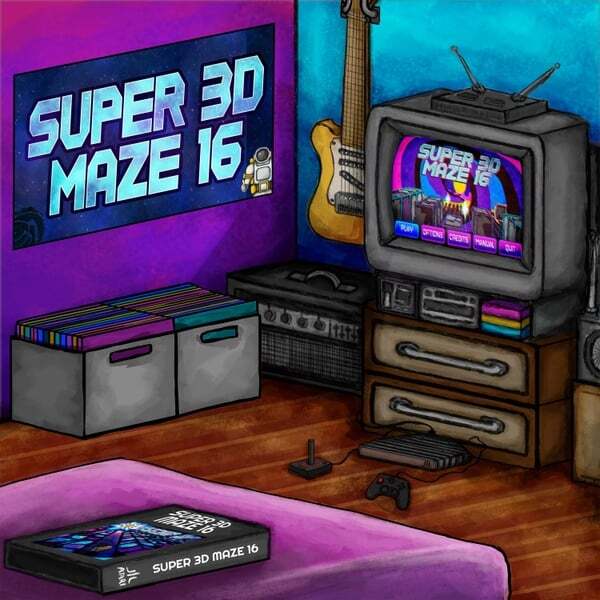 Cover art for Super 3D Maze 16